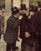 Edgar Degas Portraits at the Stock Exchange china oil painting artist
